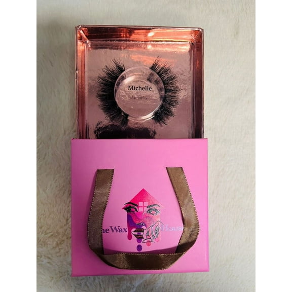 The Wax House - "Michelle" False Eyelashes, 1 Pair