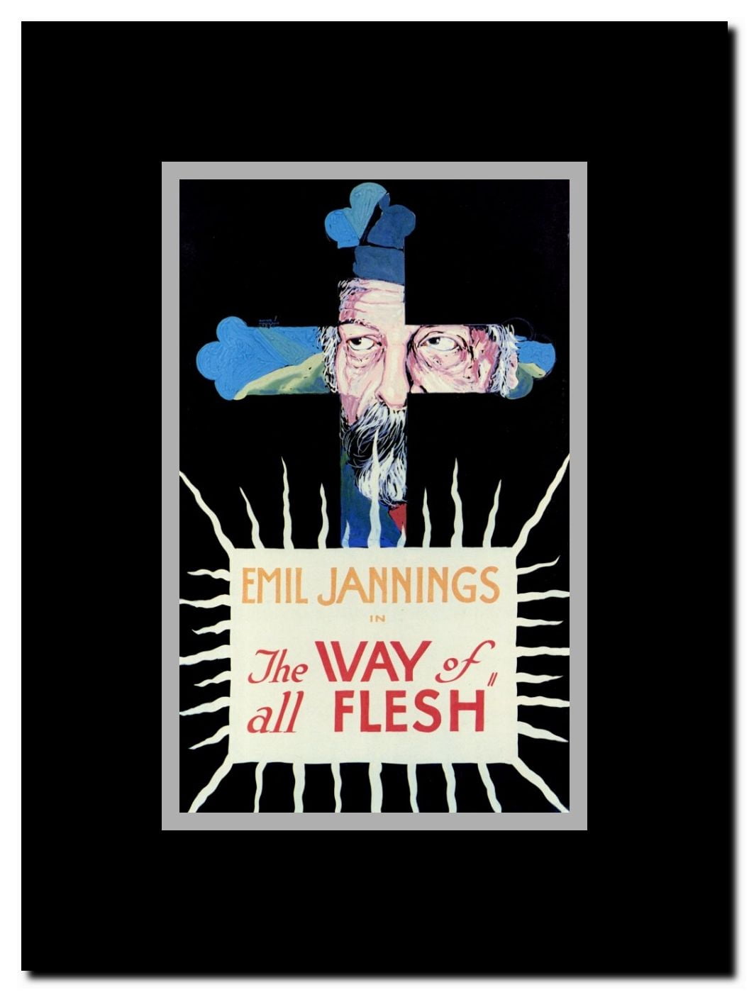 The Way Of All Flesh Framed Movie Poster