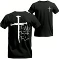 thumbnail image 1 of The Way, The Truth, The Life T-Shirt - Bold Cross Design With Inspirational Scri, 1 of 13