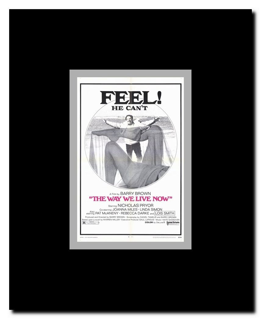 The Way We Live Now Framed Movie Poster