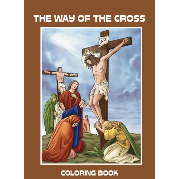 Pre-Owned The Way of the Cross Coloring Book Paperback