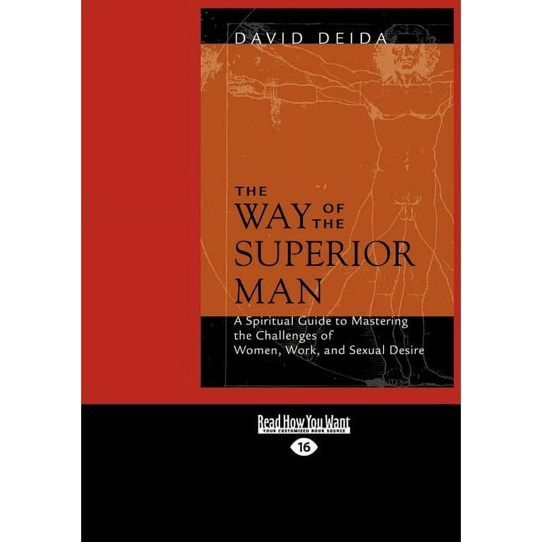The Way of the Superior Man (Large Print 16pt) (Paperback)(Large Print) 