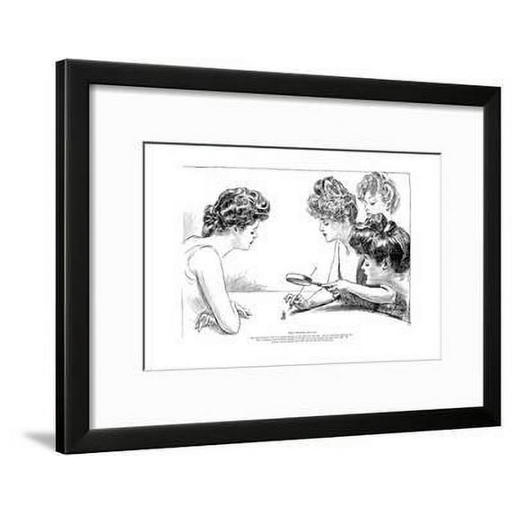 The Weaker Sex II, Framed Art Print Wall Art by Charles Dana Gibson Sold by Art.Com