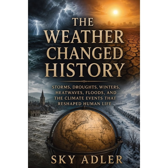 The Weather Changed History: Storms, Droughts, Winters, Heatwaves, Floods, and the Climate Events That Reshaped Human Li, (Paperback)