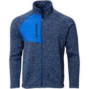 The Weather Company Golf Full Zip Knit Jacket Navy Small Navy Small