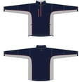 thumbnail image 1 of The Weather Company Golf Microfiber 1/4 Zip Pullover Navy/Light Gray/Red Extra Large, 1 of 1