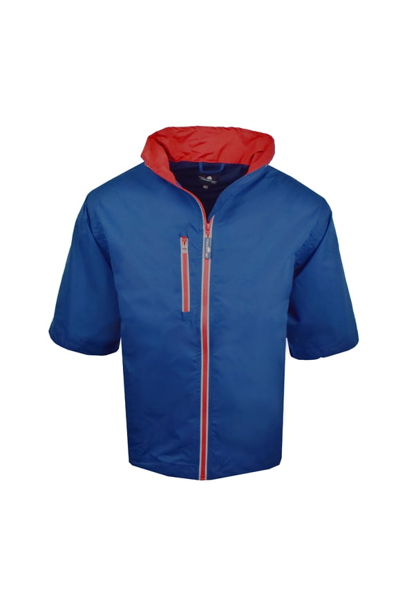 The Weather Company Golf Short Sleeve Jacket True Navy/Red Medium