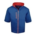 thumbnail image 1 of The Weather Company Golf Short Sleeve Jacket True Navy/Red Small, 1 of 2