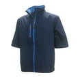 thumbnail image 1 of The Weather Company Mens Shortsleeve MicroFiber Waterproof Rain Jacket Navy MED -, 1 of 3