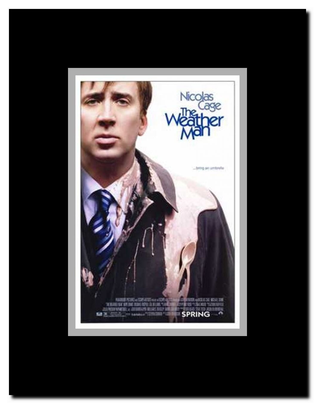 The Weather Man Framed Movie Poster