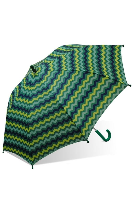 Children's Stick Rain Umbrella with J-Handle