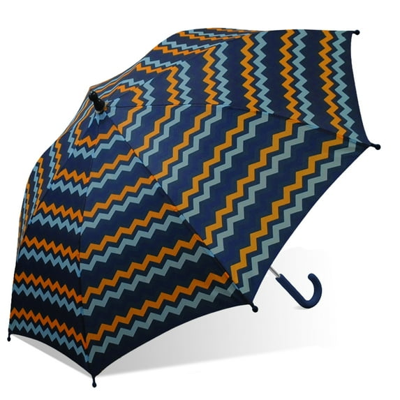 The Weather Station Children's Stick Rain Umbrella with J-Handle