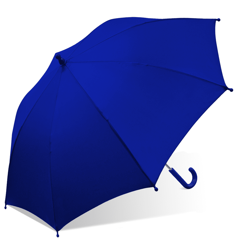 The Weather Station Children's Stick Umbrella with Curved Handle