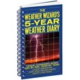 thumbnail image 1 of Pre-Owned The Weather Wizard's 5-Year Weather Diary (Spiral-bound) 0945575858 9780945575856, 1 of 1