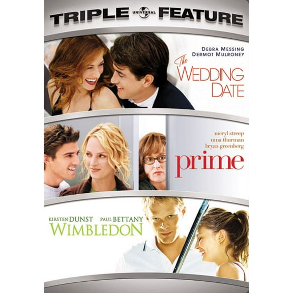 Pre-Owned The Wedding Date/Prime/Wimbledon (Dvd) (Good)