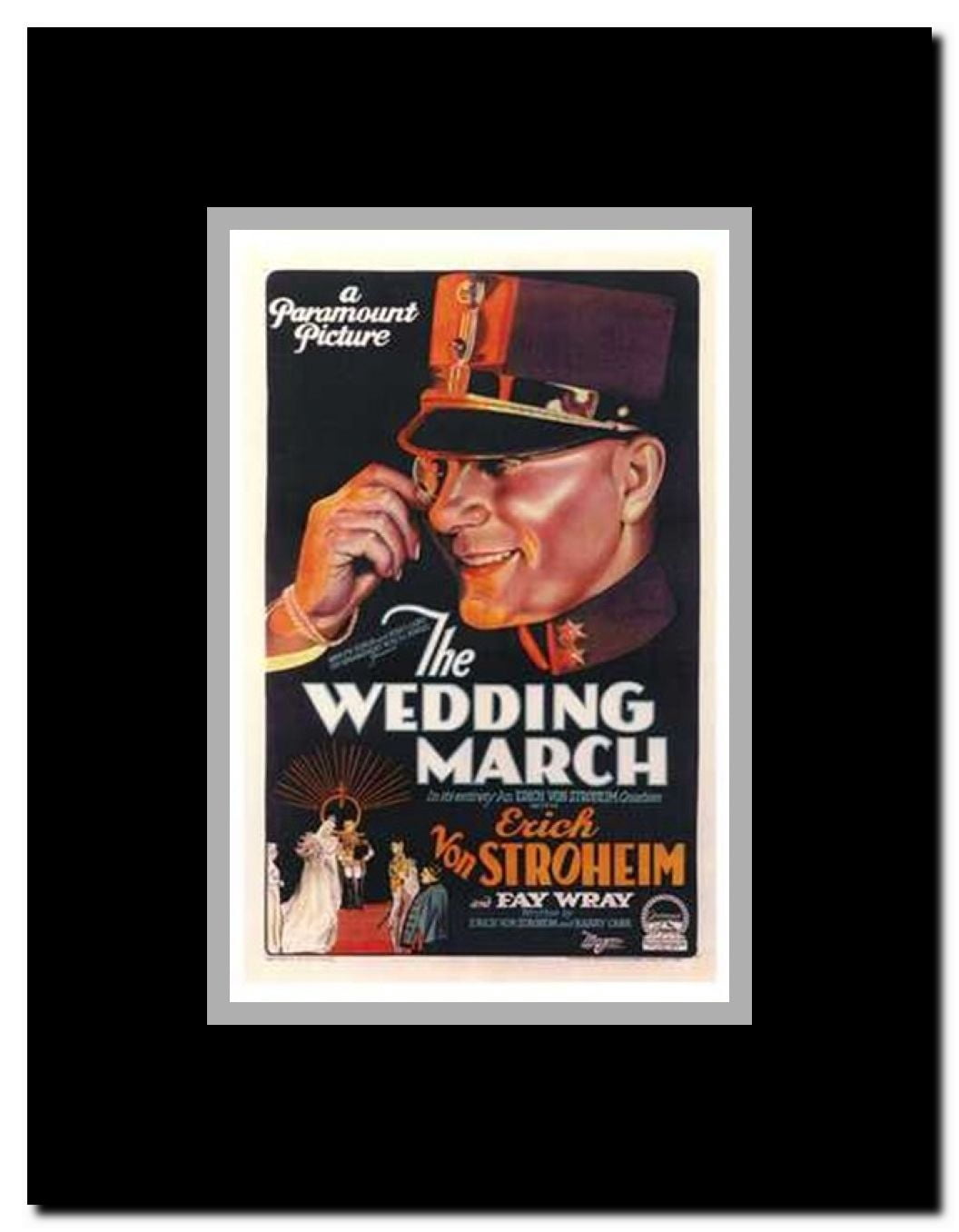 The Wedding March Framed Movie Poster