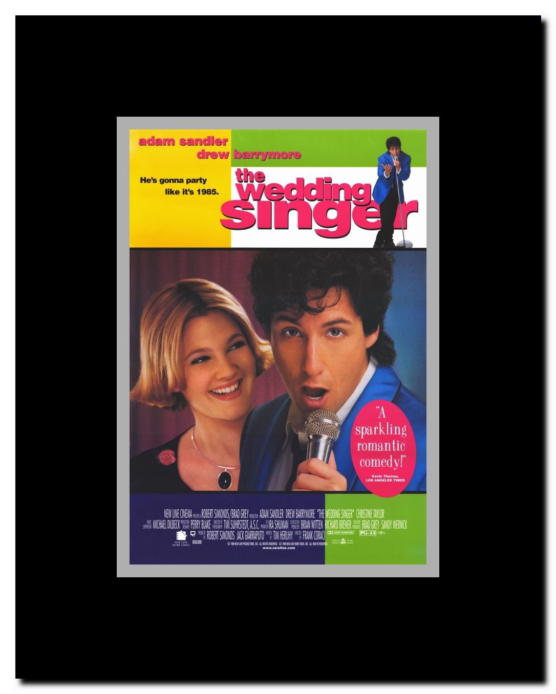 The Wedding Singer Framed Movie Poster
