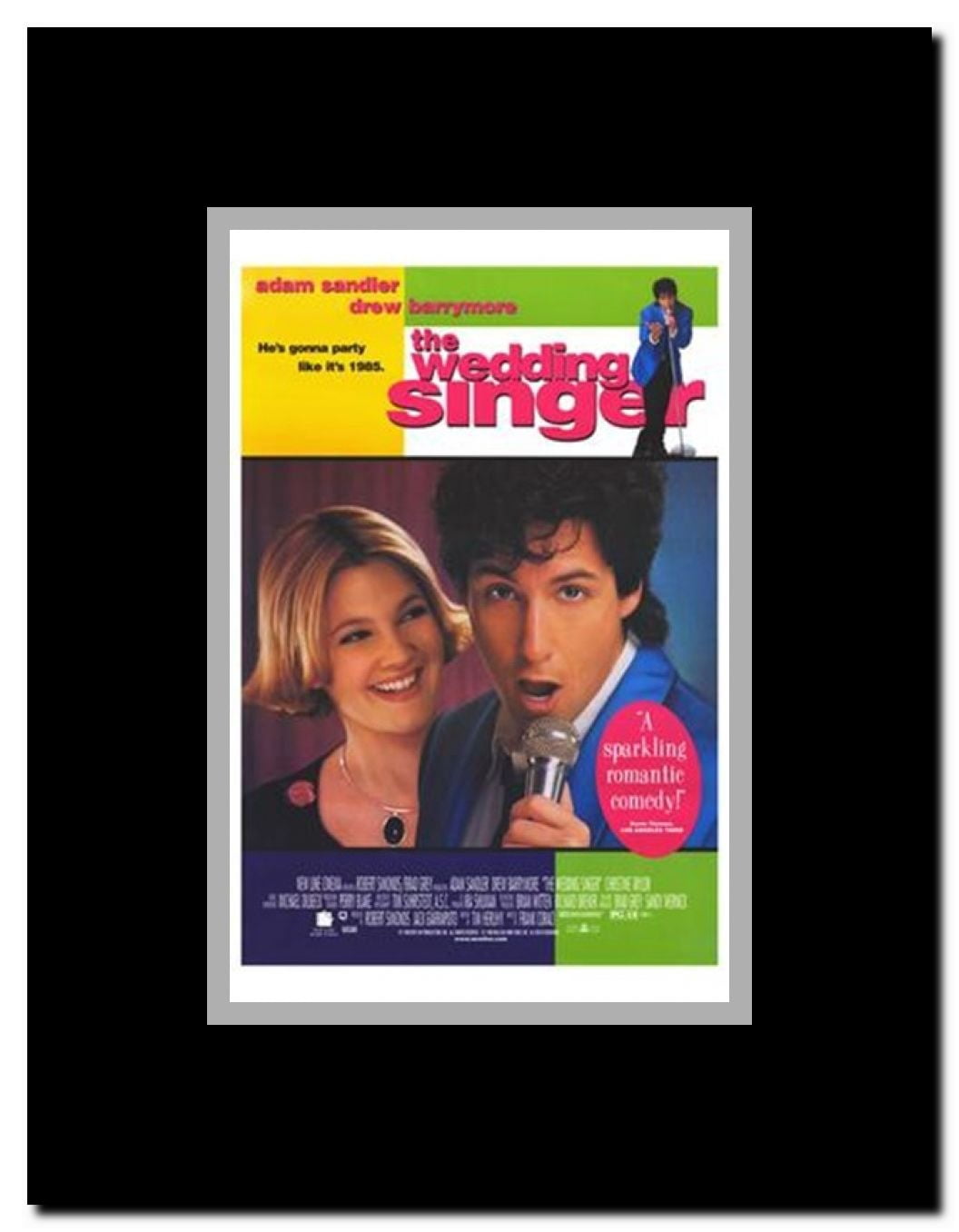The Wedding Singer Framed Movie Poster