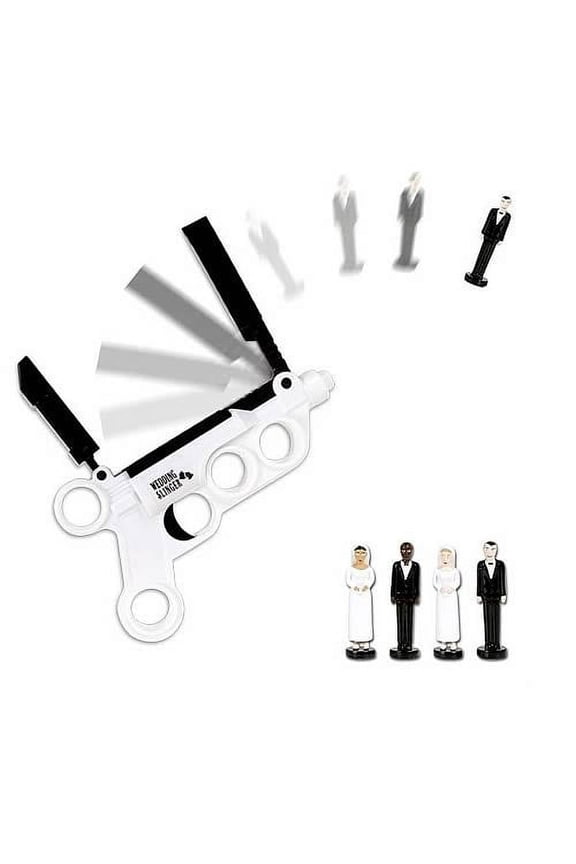 The Wedding Slinger Gag Gift (Catapults Couples up to 15 feet) Go ahead...launch the lovers!
