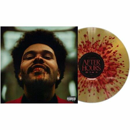 The Weeknd - After Hours - Limited Edition Gold Red Splatter - Vinyl LP