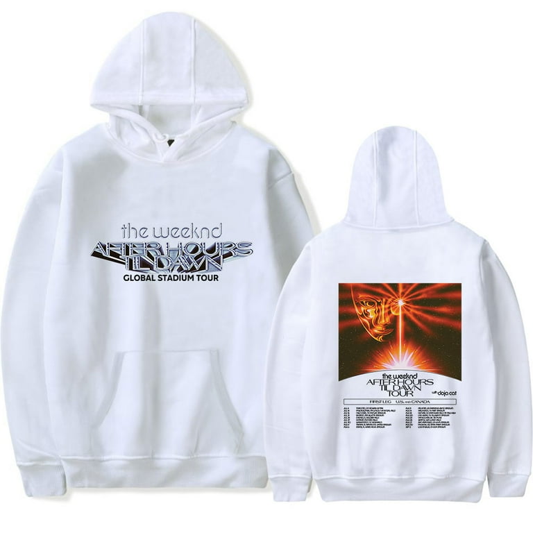 The Weeknd After Hours til Dawn Tour Hoodie Merch Autumn Men/Women Hooded  Cosplay Long Sleeve Sweatshirt 