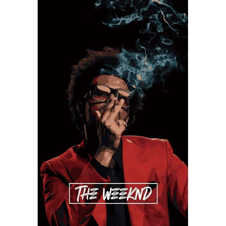 The Weeknd Poster After Hours Music Album Posters & Prints Bedroom Decor  Silk Wall Art Gift Home Decor Unframe Poster 16x24inch 40x60cm