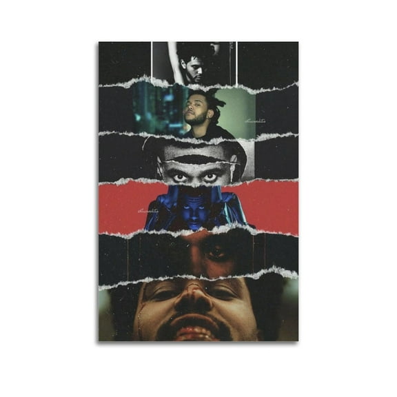 The Weeknd Poster Painting Vintage Poster Picture Print Wall Art Poster Painting Canvas Posters Artworks Gift Room Aesthetic