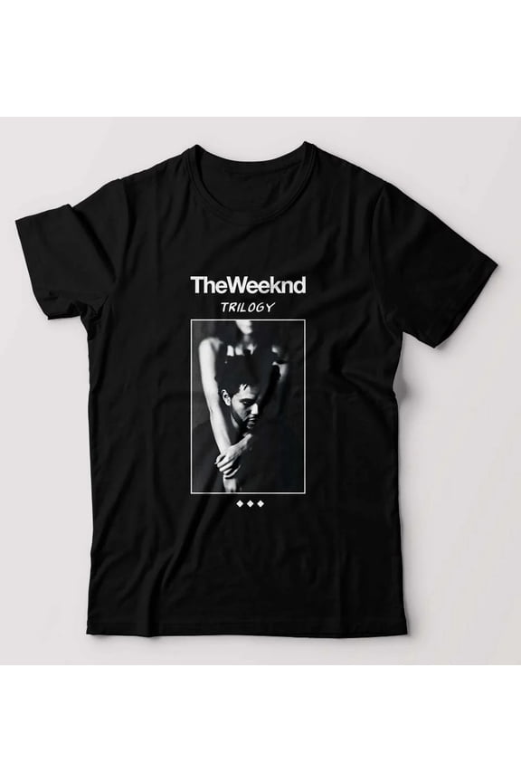 The Weeknddd Trilogy Album Cotton Black All Size T Shirt For Men SE720