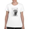 thumbnail image 1 of The Weigh Of Intelligence T-Shirt Women -Mohsen Najafi Designs, Female 3X-Large, 1 of 4