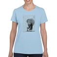 thumbnail image 1 of The Weigh Of Intelligence T-Shirt Women -Mohsen Najafi Designs, Female Medium, 1 of 4
