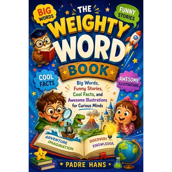 The Weighty Word Book: Big Words, Funny Stories, Cool Facts, and Awesome Illustrations for Curious Minds, (Paperback)
