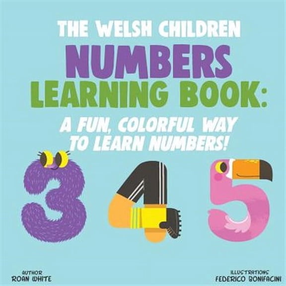 The Welsh Children Numbers Learning Book (Paperback)
