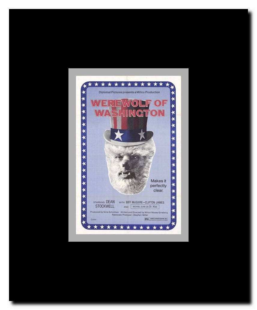 The Werewolf of Washington Framed Movie Poster