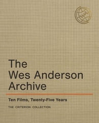 Criterion Collection, The Wes Anderson Archive: Ten Films, 25