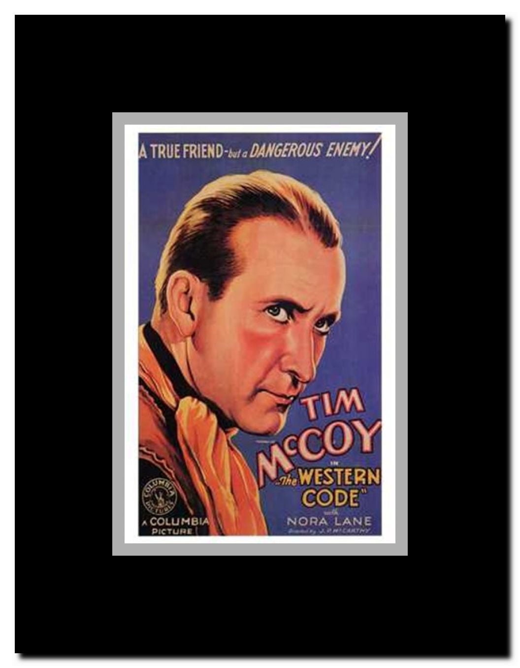The Western Code Framed Movie Poster