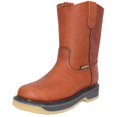 thumbnail image 1 of The Western Shops Leather, Double Density Sole, Soft Toe, Pull On Work Boot, 1 of 5
