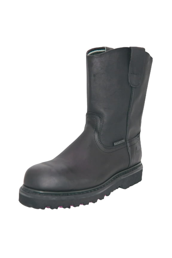 Men's 9" Pull-On Leather Work Boot