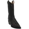 thumbnail image 1 of The Western Shops Men’s Leather Crocodile Alligator Print Cowboy J Toe Boot, 1 of 5