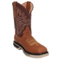 thumbnail image 1 of The Western Shops Men's Leather Square Toe/ Steel Toe Work Boot, 1 of 1