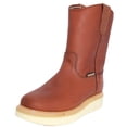 thumbnail image 1 of The Western Shops Men's Leather Steel Toe Pull-On 9" Shaft Work Boot, 1 of 5