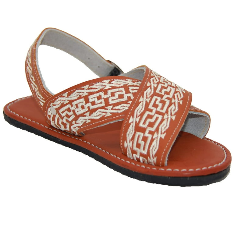 The Western Shops Men s Mexican Leather Huarache Sandal Walmart