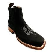 The Western Shops Men's Square Toe Ankle Western Boots