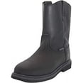 thumbnail image 1 of The Western Shops Mens Pull-On Leather Soft Toe Work Boot, 1 of 5