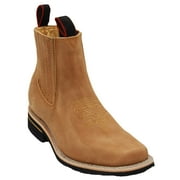 The Western Shops Mens Short Ankle Western Rodeo Cowboy Boots