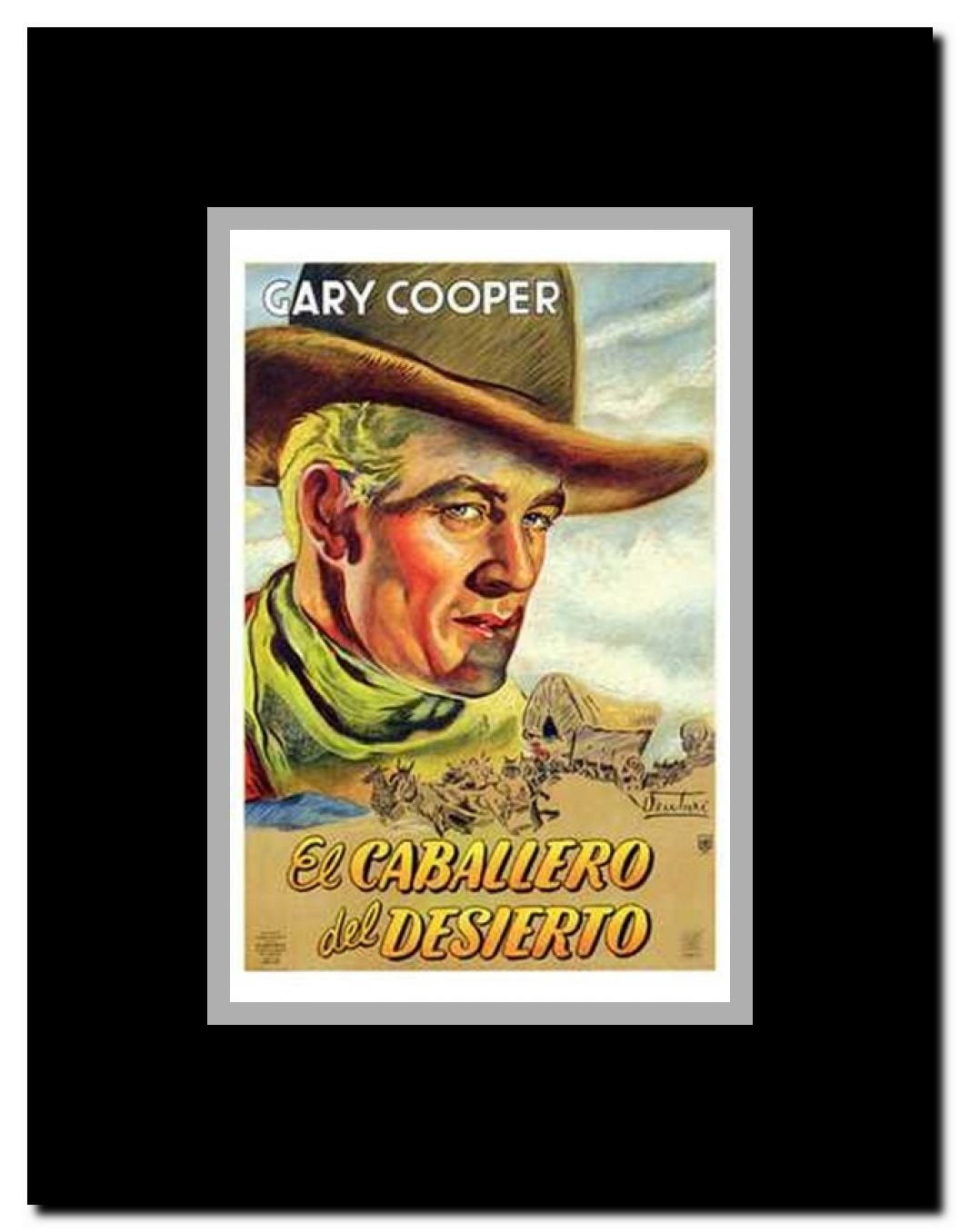 The Westerner Framed Movie Poster