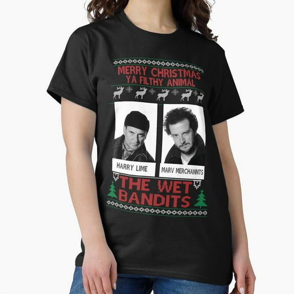 The Wet Bandits For Your Favorite And Festive Home Alone Holiday Movie Fun G25109 Unisex T-Shirt, Up to Size 5XL