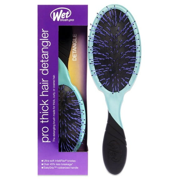 The Wet Brush Pro Thick Hair Detangler - Purist Blue