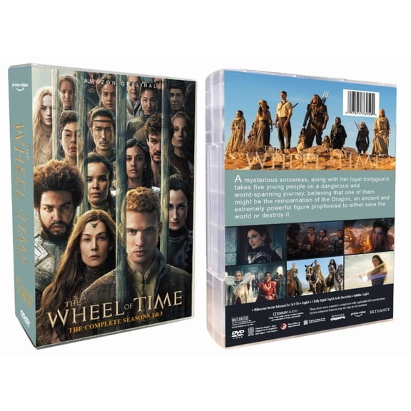 The Wheel of Time: The Complete Season 1-3 ( DVD 9-Disc Box Set NEW) US Region 1