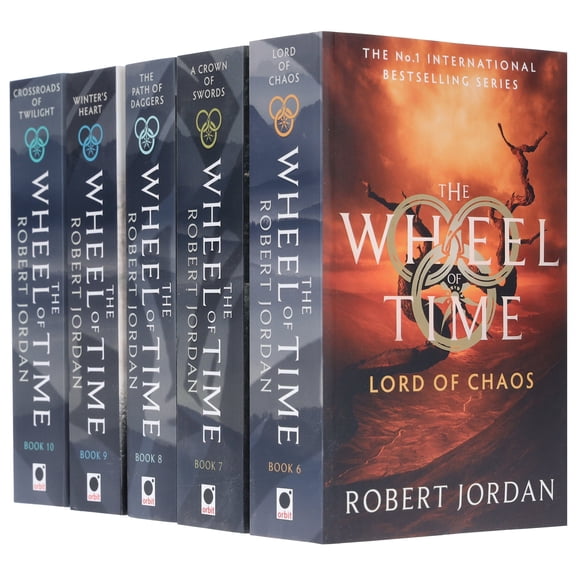 The Wheel of Time by Robert Jordan: Books 6-10 Collection Set - Fiction - Paperback