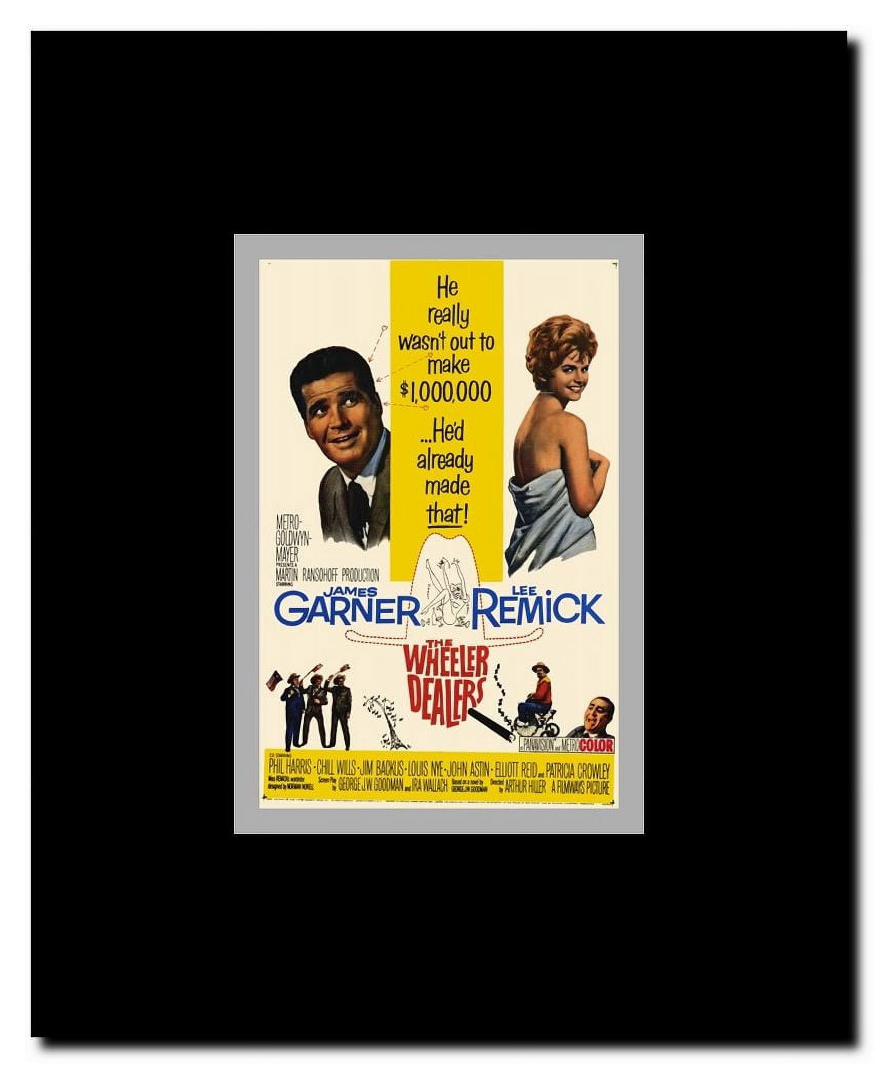 The Wheeler Dealers Framed Movie Poster